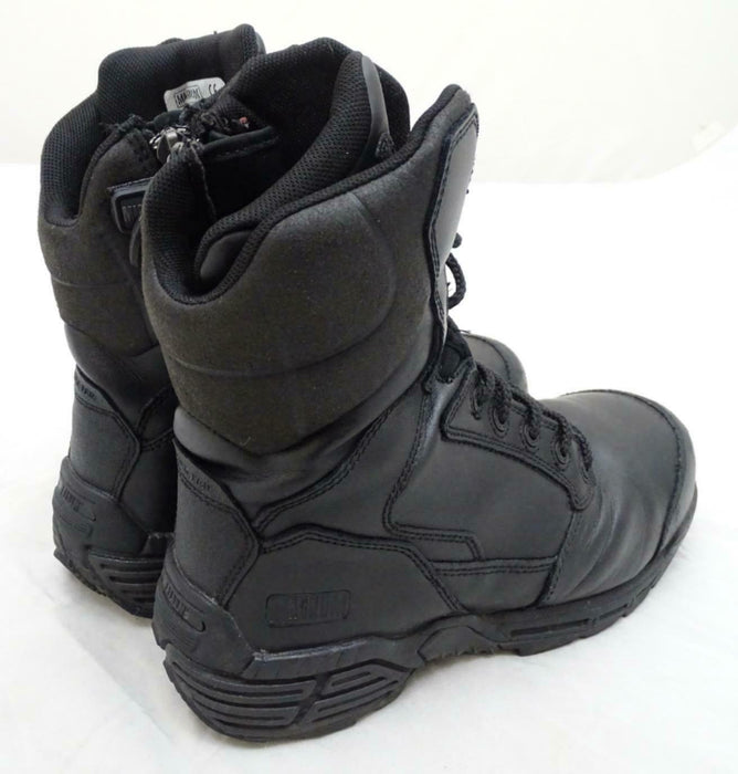 Used Magnum Stealth Force 8.0 Side Zip & Lace Up Black Combat Tactical Boots