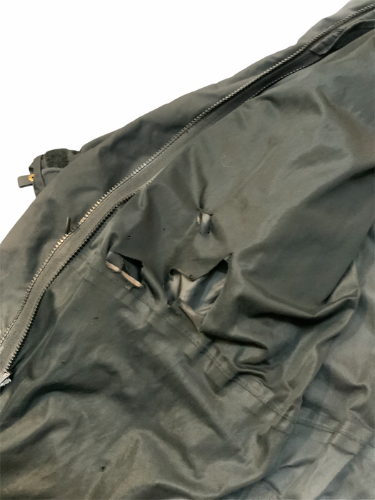 Black Tactical Police Jacket Waterproof Coat Security Dog Handler M OJ61