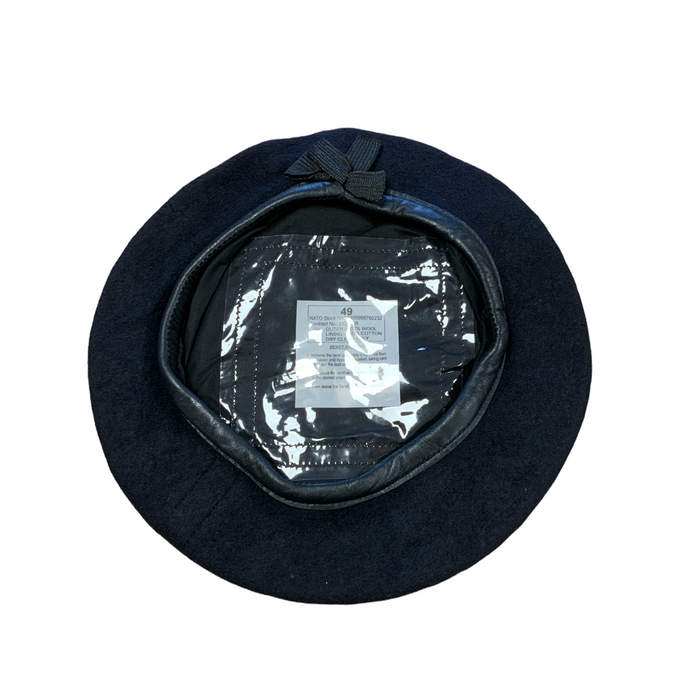 Genuine British Military Dark Blue Beret RN