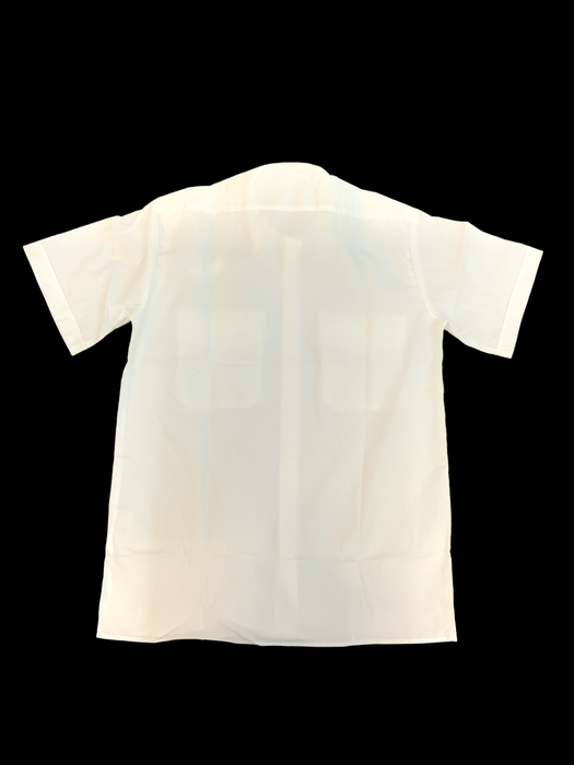 New Opgear Mens White Short Sleeve Shirt With Epaulettes MSW09N