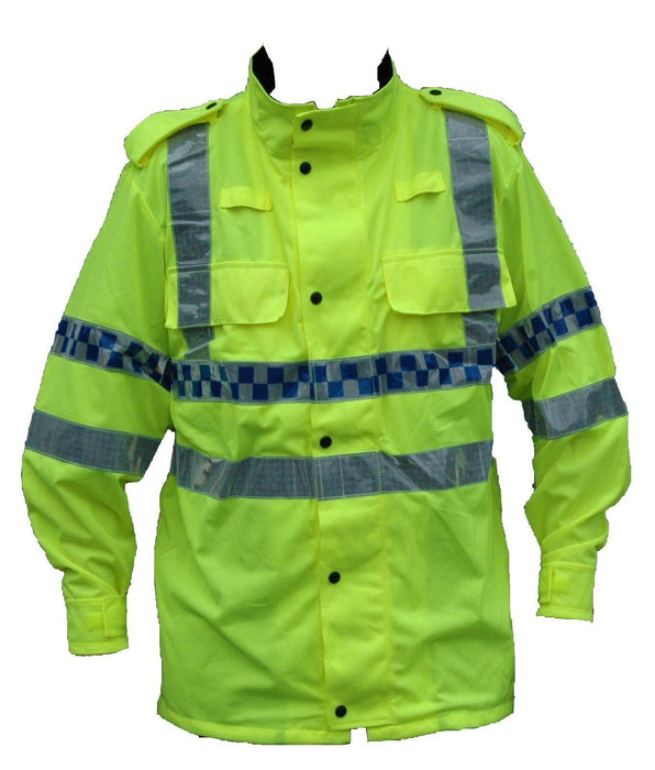 Ex Police Yellow Hi Vis Lightweight Reflective Jacket Security Dog Handler LW01A