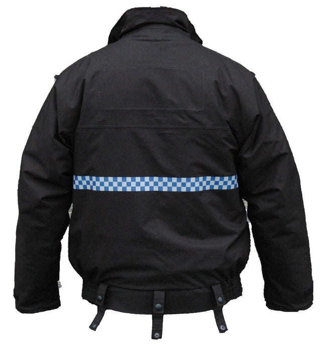 Ex Police Black Waterproof Blouson Bomber Jacket Security Grade A PBJ01LA