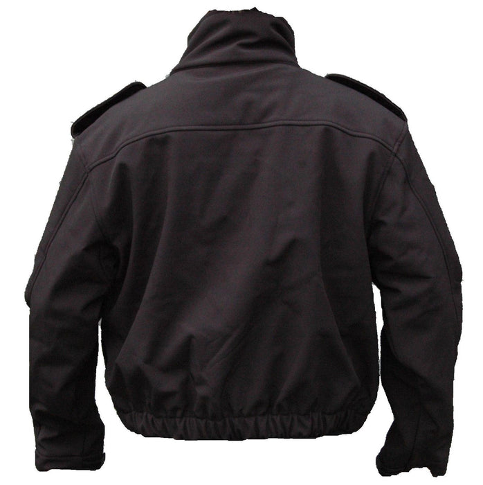 Tactical Black Full Zip Uniform Softshell Jacket Security Grade A