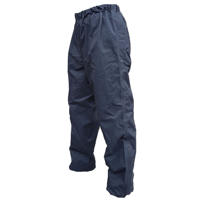 Hydrophilic Waterproof Overtrousers Unisex Black Walking Hiking WP02N