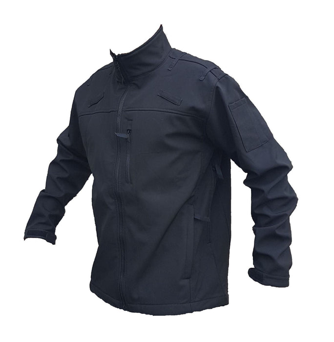 Keela Zenith Pro Black Tactical Softshell Jacket Fleece Grade B KF01B