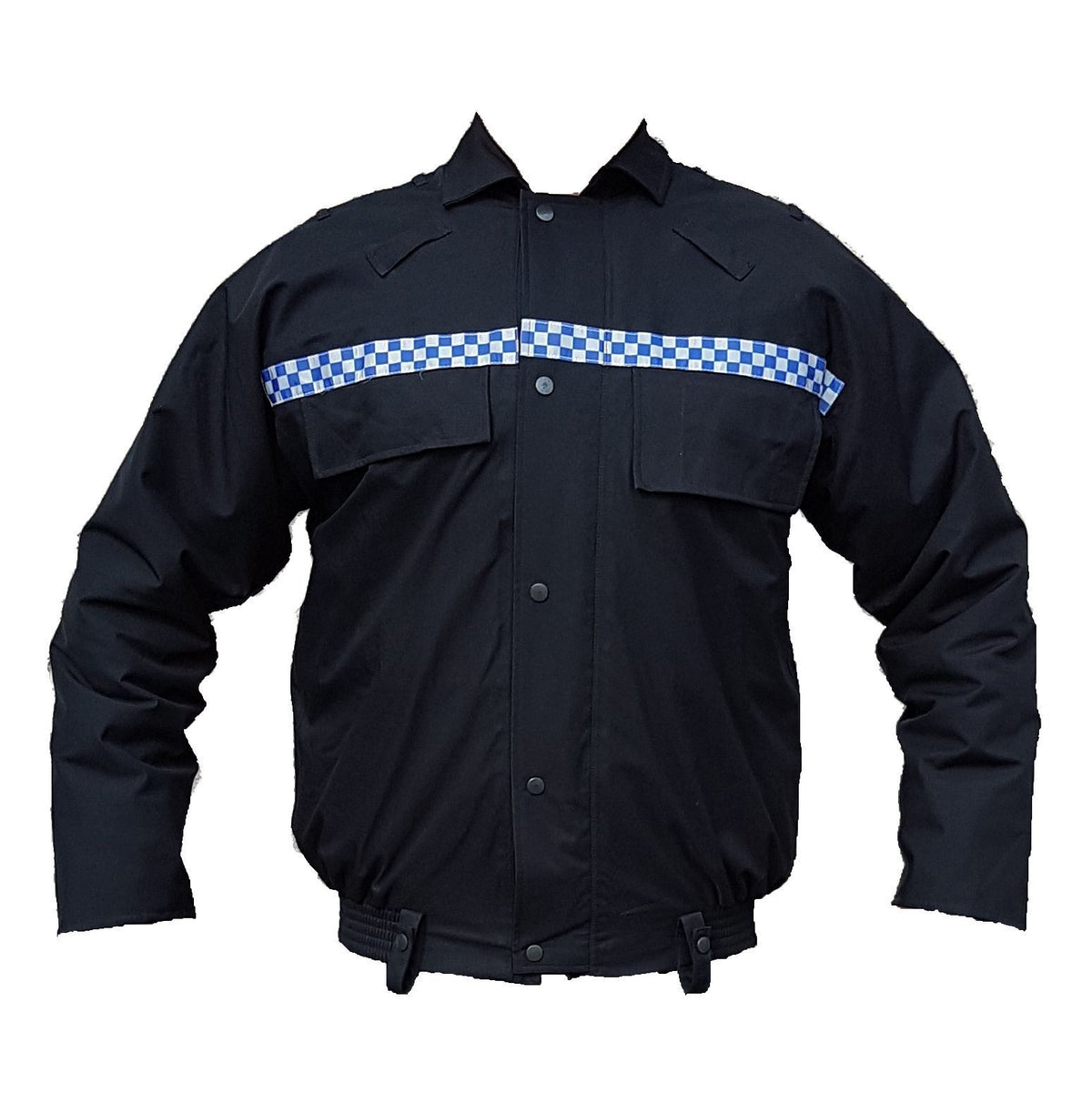 Black Goretex Bomber Jacket Security Uniform Breathable Waterproof GBJ ...