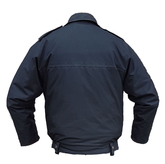 Black Goretex Waterproof Blouson Bomber Jacket Security GBJ03AN