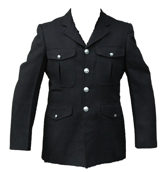 Genuine Ex Police Mens Dress Tunic Jacket Uniform 100% Wool MTUN01A