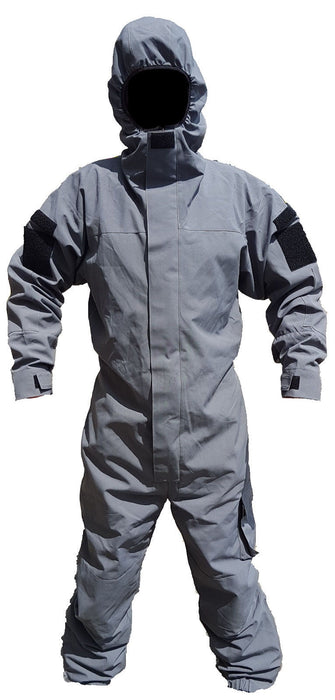 New Grey Remploy Swift Responder 3 Waterproof CBRN Training Coverall Army RC07N