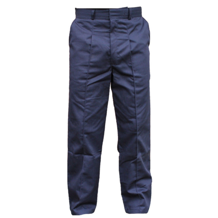 Heavy Duty Uniform Mens Dark Blue Smart Work Trouser - NEW - B3N
