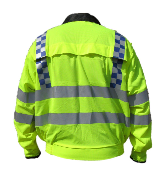 Hi Viz Vis Lightweight Reflective 3M Tape Blouson Bomber Jacket