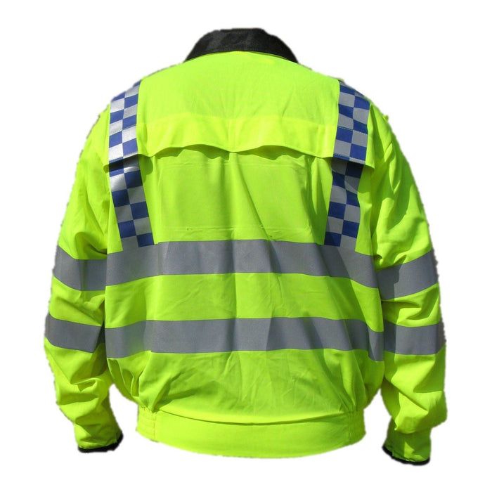 Hi Viz Vis Lightweight Reflective 3M Tape Blouson Bomber Jacket