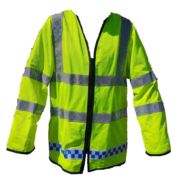 Hi Viz Vis Lightweight Reflective Traffic Overcoat Walking Recovery LW05A