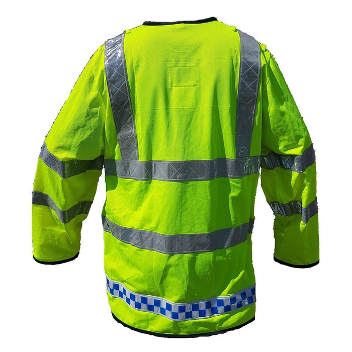 Hi Viz Vis Lightweight Reflective Traffic Overcoat Walking Recovery LW05A
