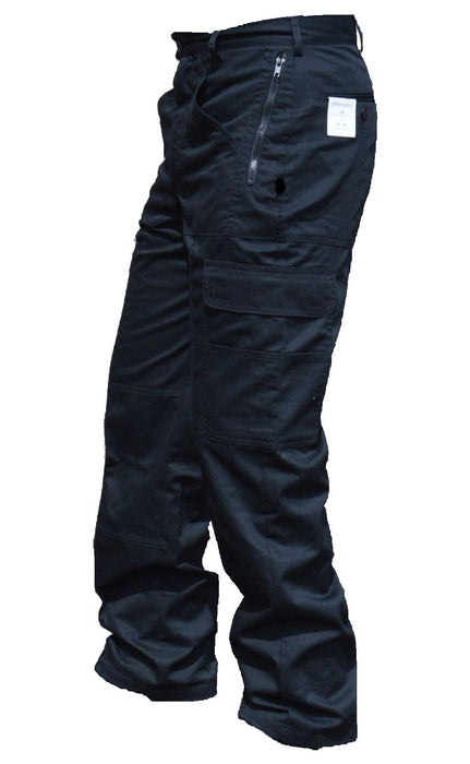 New Male Cargo Trousers Black Tactical Patrol Dog Handler D3N