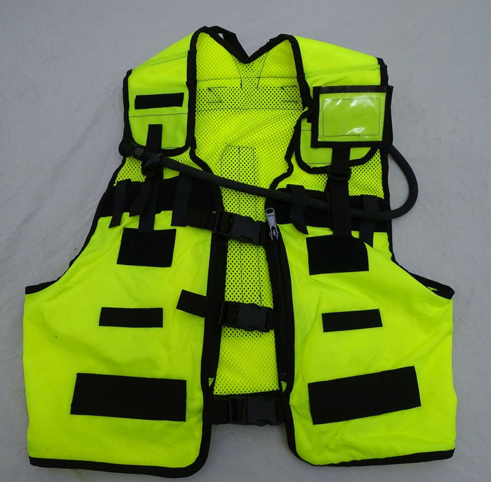 Ex Police Hi Vis Remploy Frontline Hydration Tactical Vest MK2 Pouch And Bladder