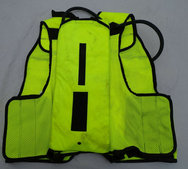 Ex Police Hi Vis Remploy Frontline Hydration Tactical Vest MK2 Pouch & Bladder B