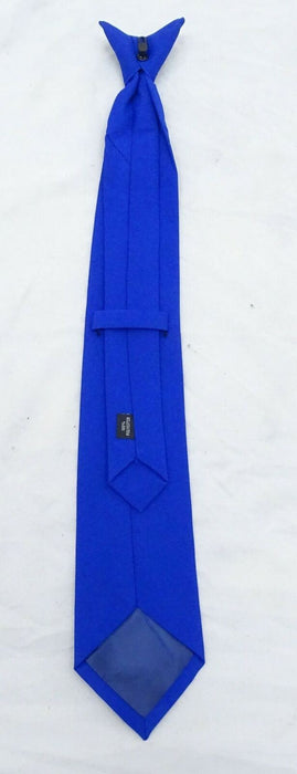 Ex Police Blue Clip On Tie Bundles For Smart Dress Security Doorman Fancy Dress
