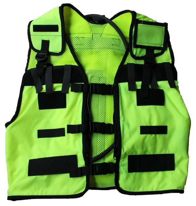 Ex Police Hi Vis Remploy Frontline Hydration Tactical Vest MK2 & Bladder Pouch