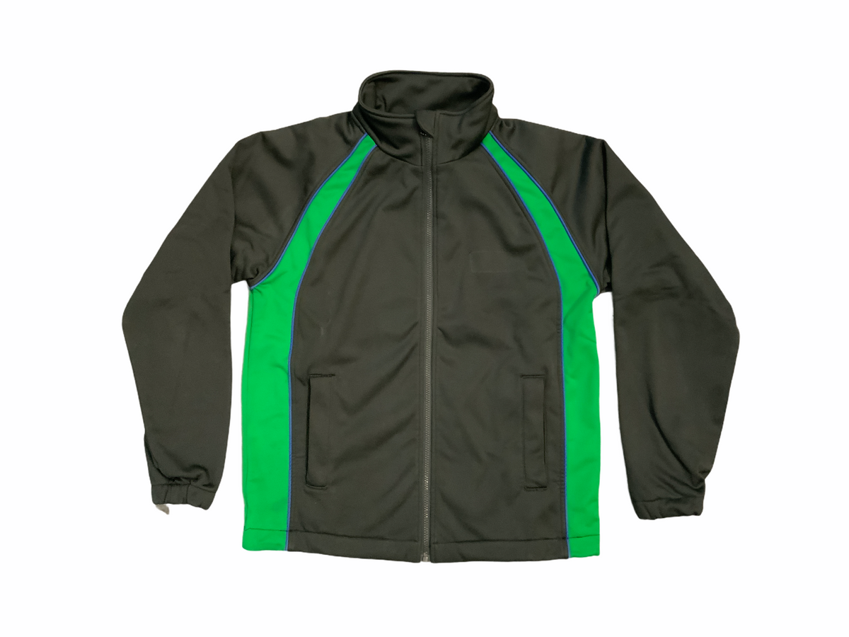 Black and Green Softshell Jacket - Medium (38-40