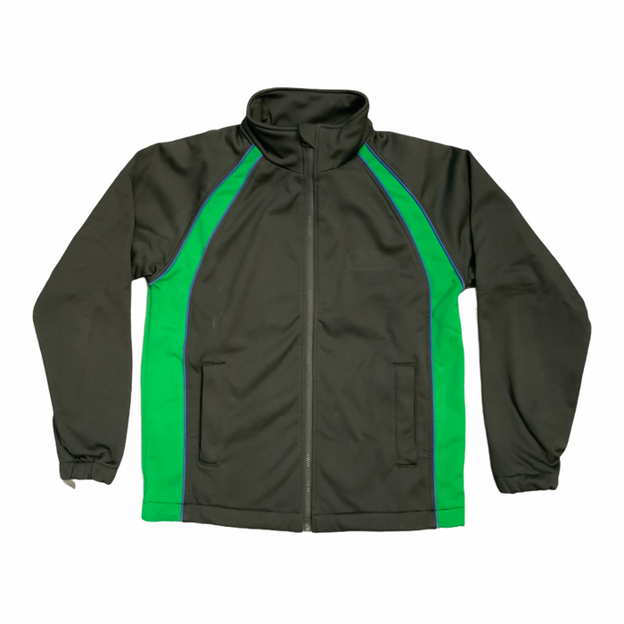 Black and Green Softshell Jacket - Medium (38-40" chest)
