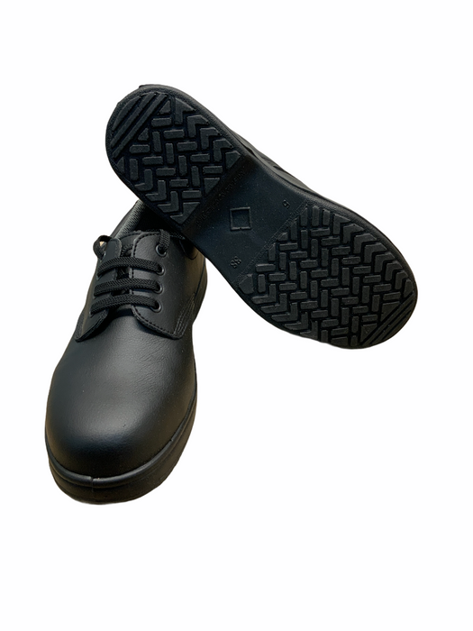 New Safeway Black Microfibre Shoes OS04
