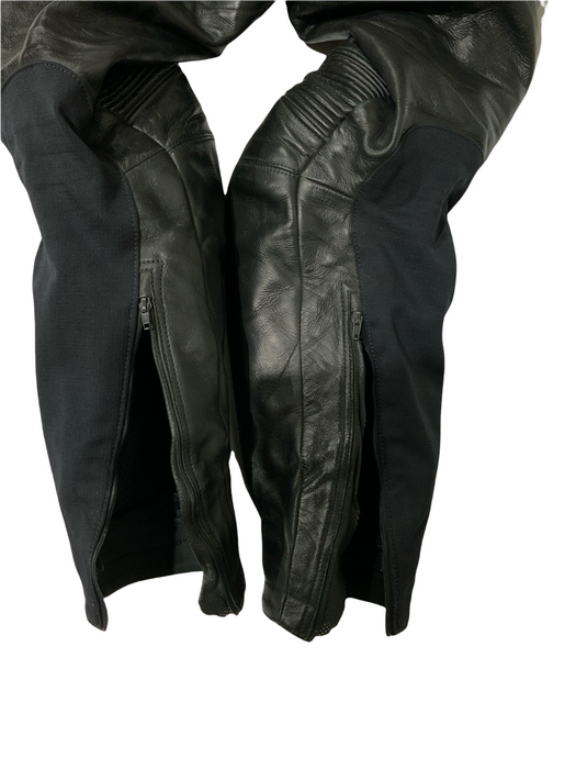 BKS Leather Trouser Black From Two Piece Waist 38" BKSTRS04B Grade B