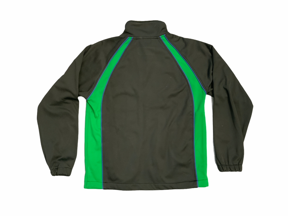 Black and Green Softshell Jacket - Medium (38-40