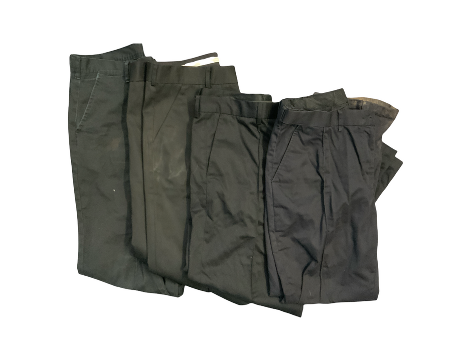 Job Lot Wholesale Bundle Of 25+ Black Uniform Trousers - Men's & Women's 15kg+