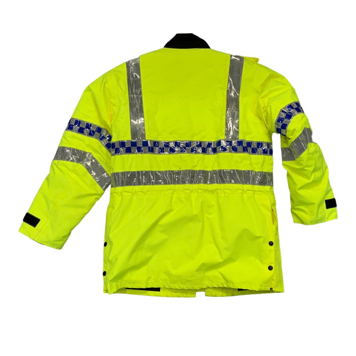 Hivis Goretex Waterproof 3/4 Length Rain Coat Jacket OJ184