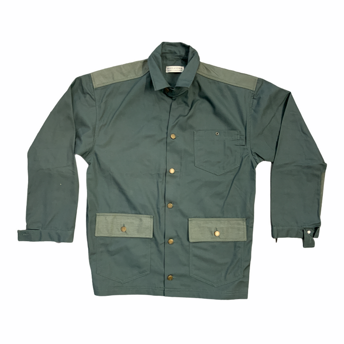 Work Shirt with Reinforced Shoulders & Forearms XL - Green