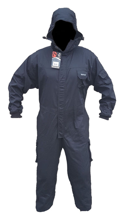 New Keela Black Tactical Overall Coverall Paintballing Workwear Airsoft KC01N