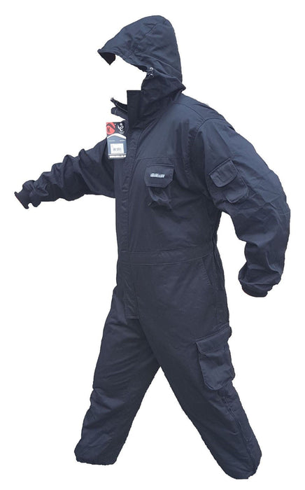 New Keela Black Tactical Overall Coverall Paintballing Workwear Airsoft KC01N