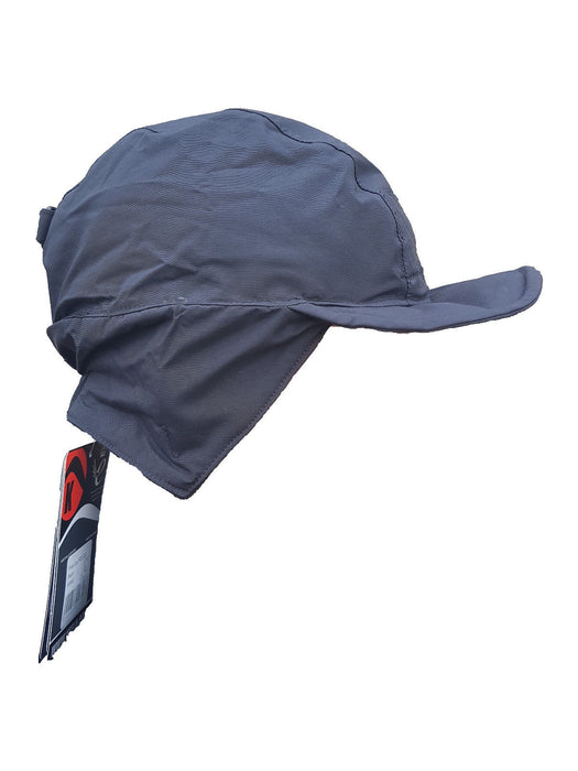 New Keela Black Softshell Polacap Warm Lined Winter Hat Waterproof Cap KWC01N