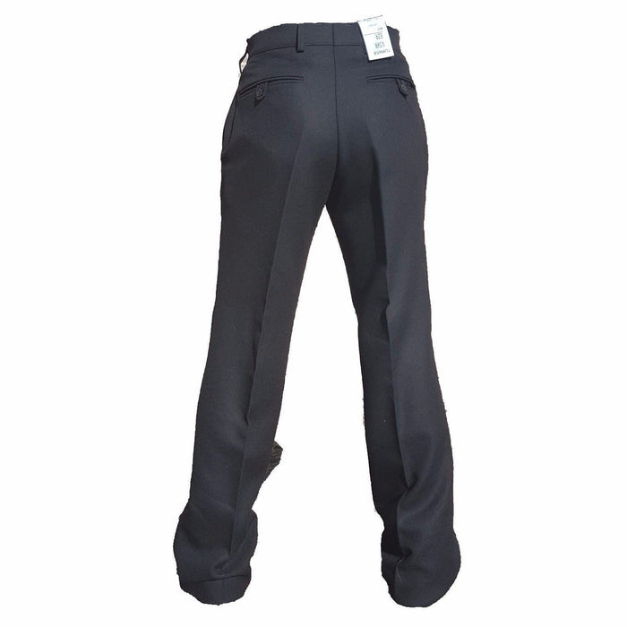 Mens Uniform 100% Wool Trouser Black British New - W3N