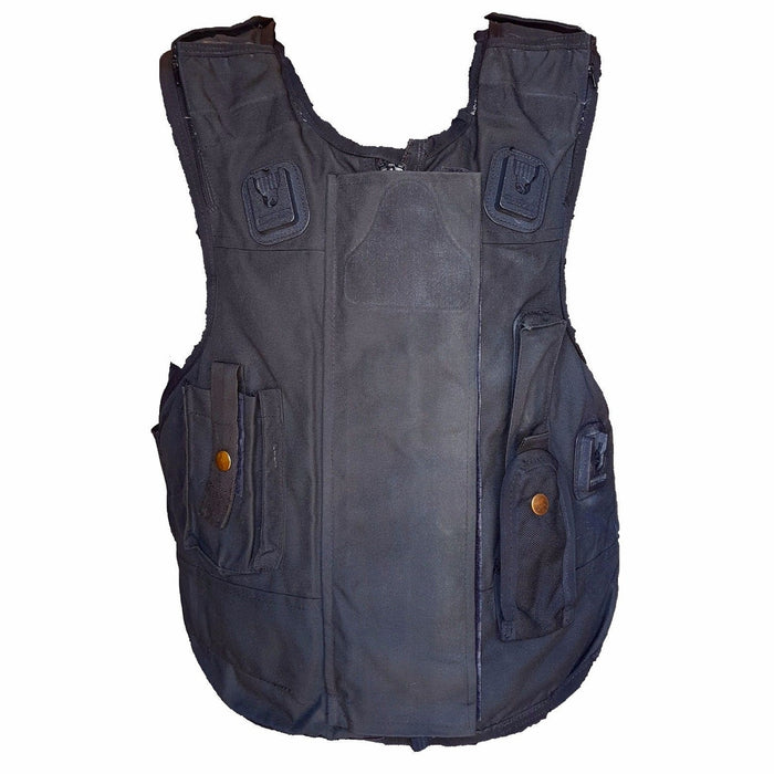 Body Armour Stab Vest Cover Male Black Global Armour Security *COVER ONLY*
