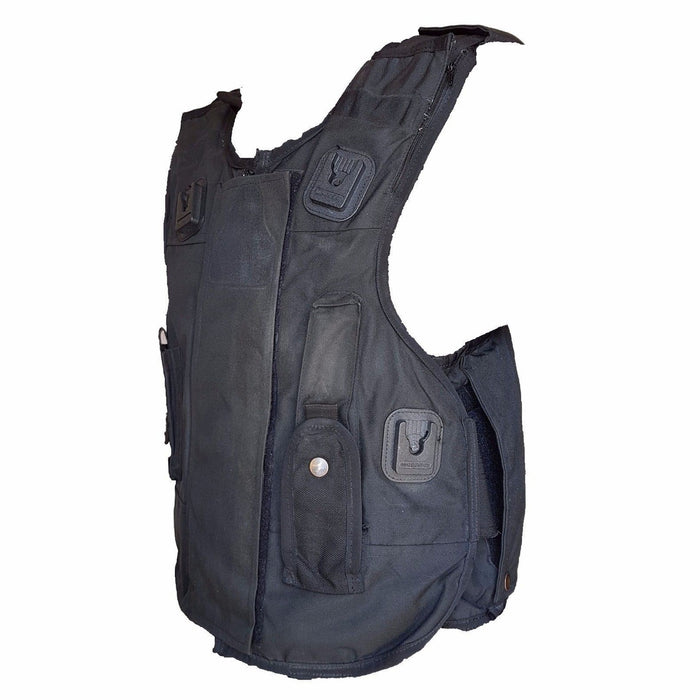 Body Armour Stab Vest Cover Male Black Global Armour Security *COVER ONLY*