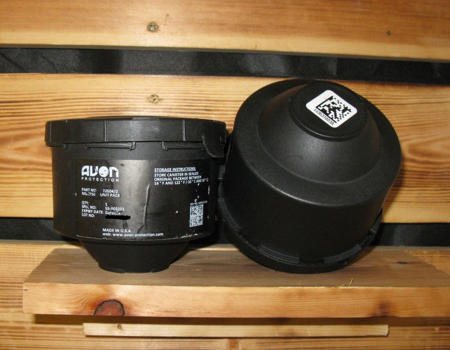 New Avon Protection Gas Mask Filter 72604/2 FM12 C50 SAS BRITISH ARMY 2024/2032