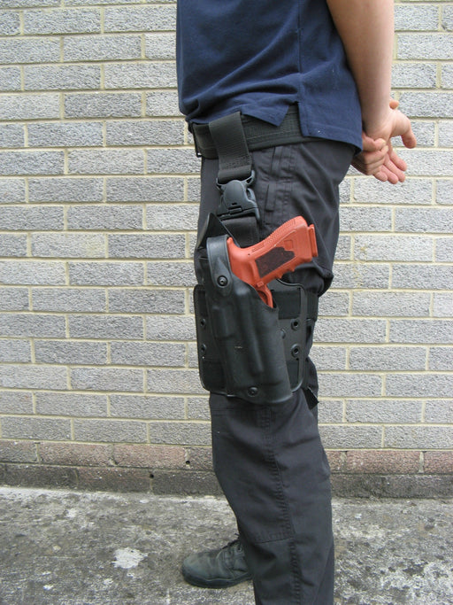 Ex Police Safariland SLS Tactical Gun Glock Leg Holster Airsoft 6004 6 —  One Stop Cop Shop