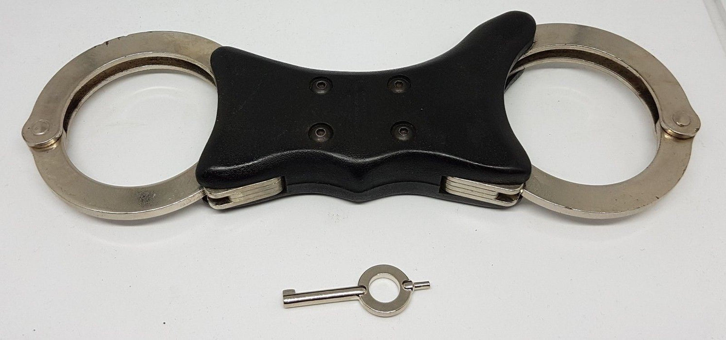 Quickcuff Chrome Rigid Handcuffs Speedcuffs Like Hiatts TCH 840 Grade A