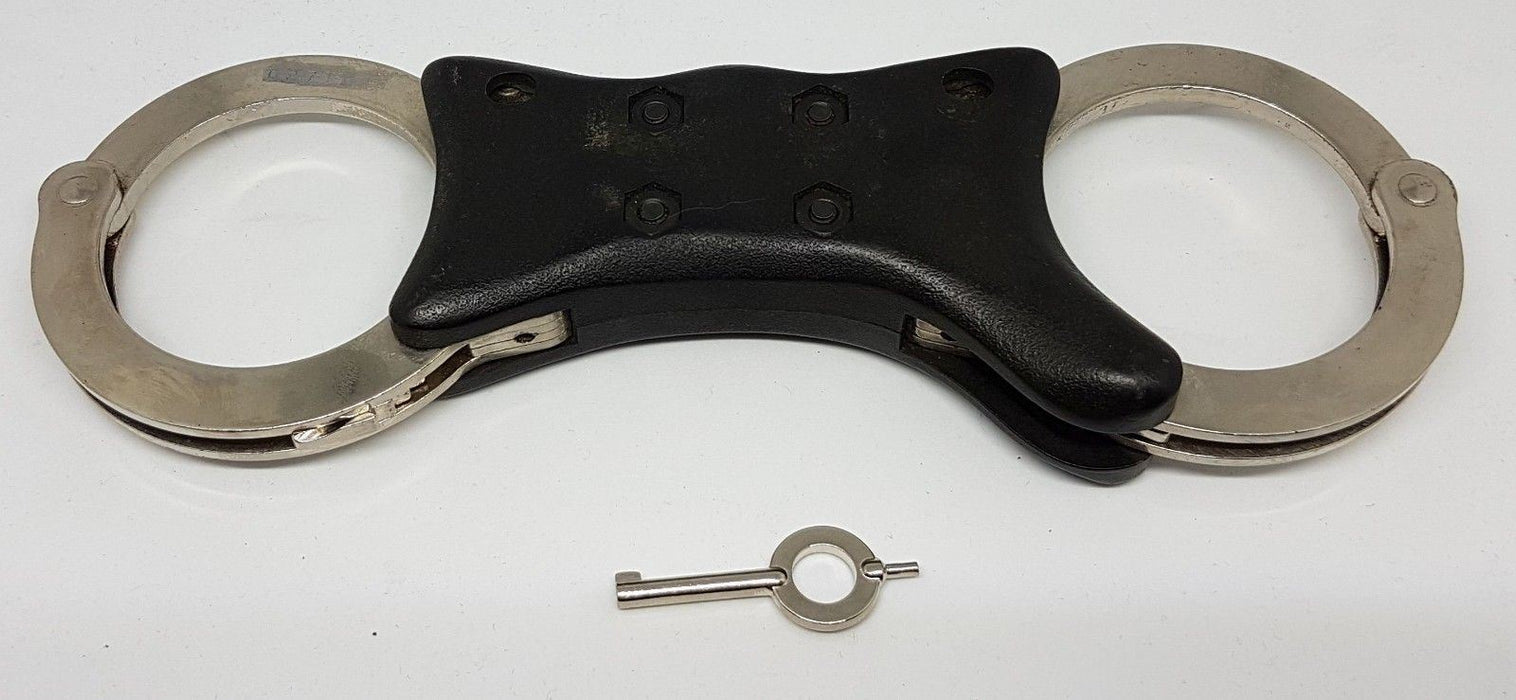 Quickcuff Chrome Rigid Handcuffs Speedcuffs Like Hiatts TCH 840 Grade A