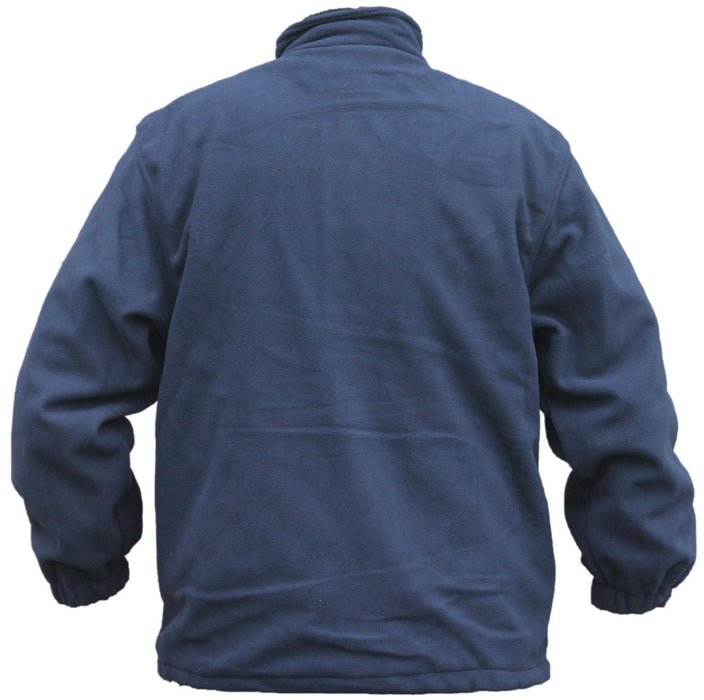 New Blue Amberlake Fleece Jacket With Mesh Lining And Internal Pockets Big Sizes