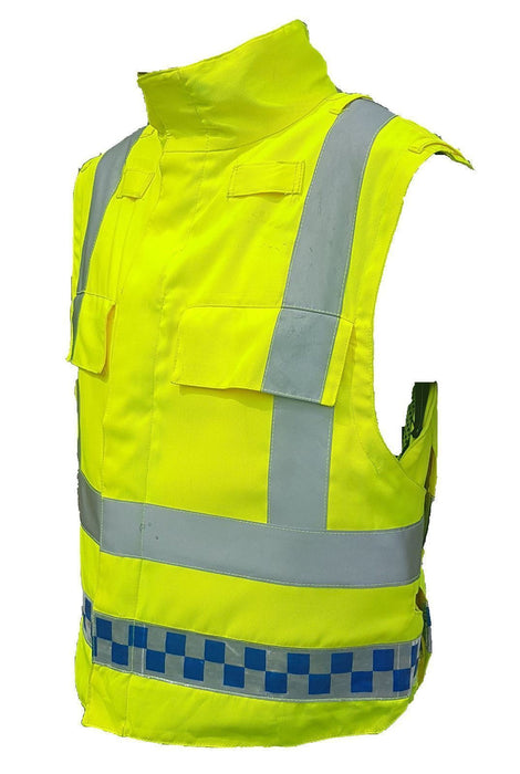 New Sat Sioen Hi Vis Body Armour Cover Security **COVER ONLY**