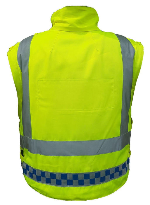 Ex Police Sat Sioen Hi Vis Body Armour Cover Security !COVER ONLY!