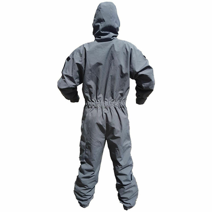 Remploy Swift Responder 3 CBRN Waterproof Training Coverall Army Grey RC07A