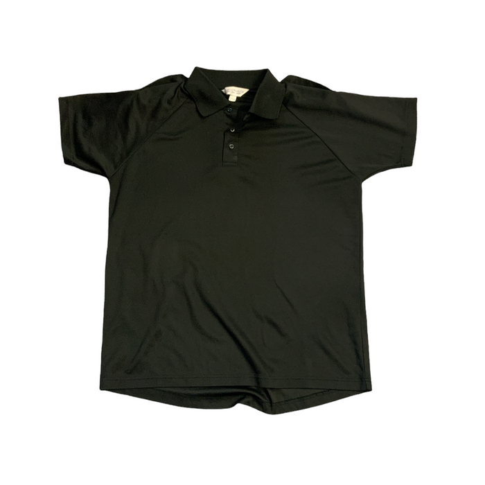 Male Black Threadneedle Wicking Shirt Security Dog Handler WKS26