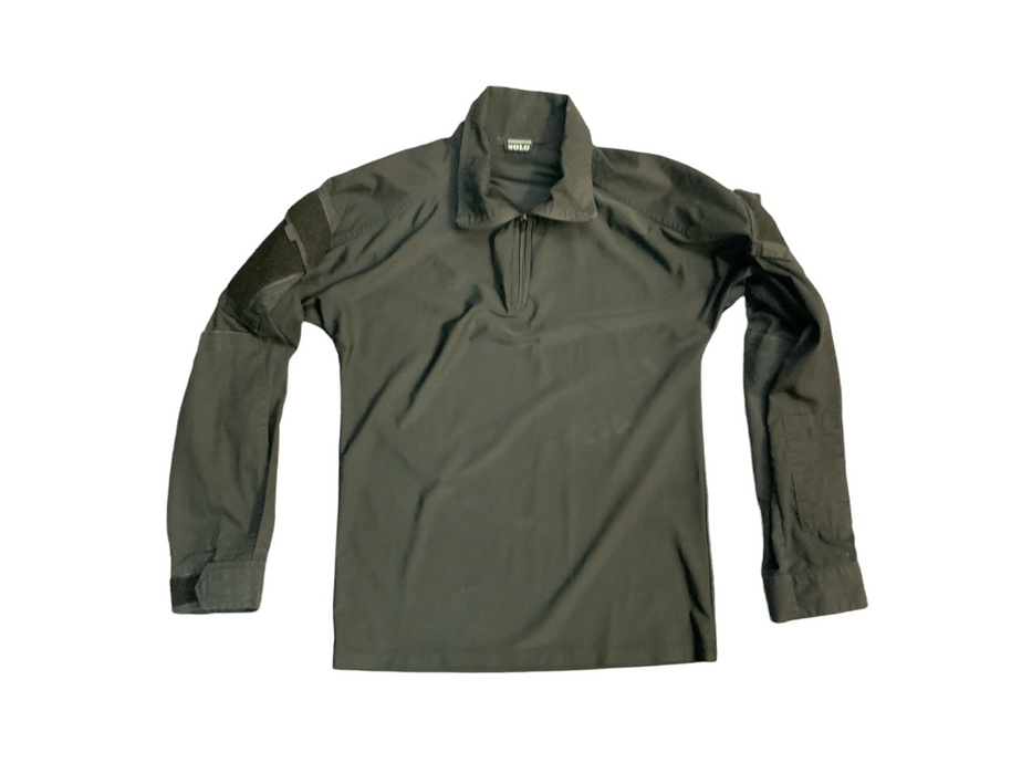 SOLO Tactical Black UBAC Long Sleeve Shirt Ripstop Sleeve & Elbow Pads SUBAC02B