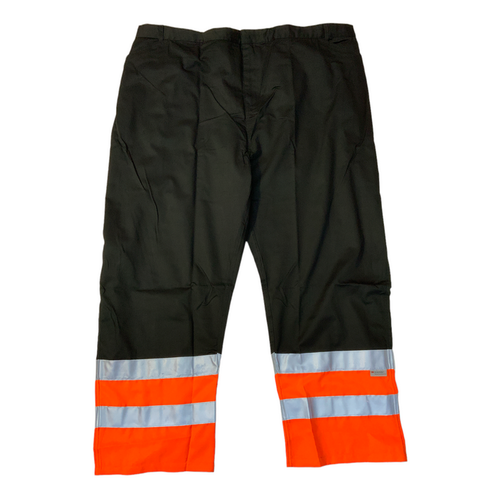 Male Recovery Trousers Black Orange Security Mechanic Grade A RECTRS01A