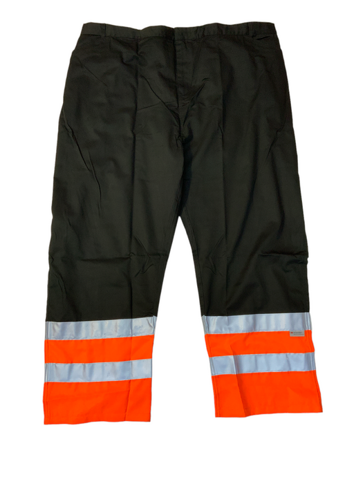 New Male Recovery Trousers Black Orange Security Mechanic RECTRS01N