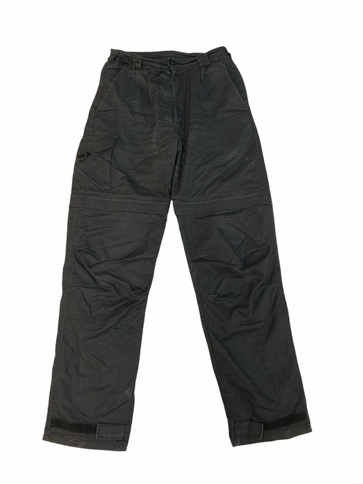 KIT DESIGN Men's Black Tactical Cargo Combo Shorts & Trousers Grade B